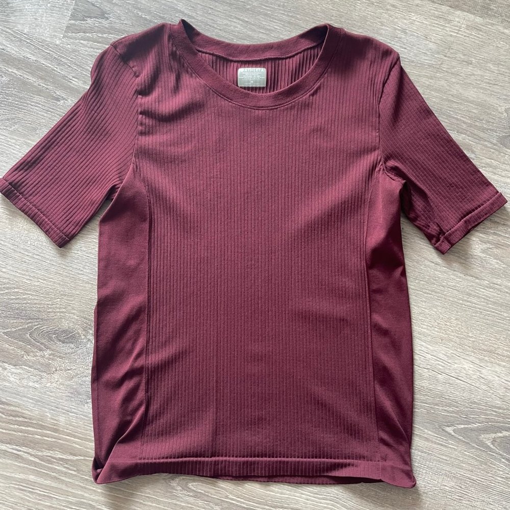 Athleta Ladies Maroon Shirt